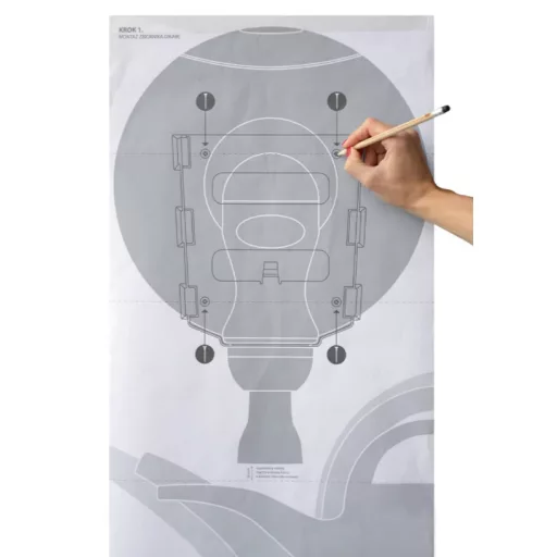 Gyors víztöltő rendszer GIKABE - Antracit