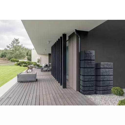 Esővízgyűjtő 500 Tower Stone - Antracit