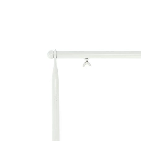 Asztalra szerelhető dekorációs állvány, 117-211 cm, fehér PY155