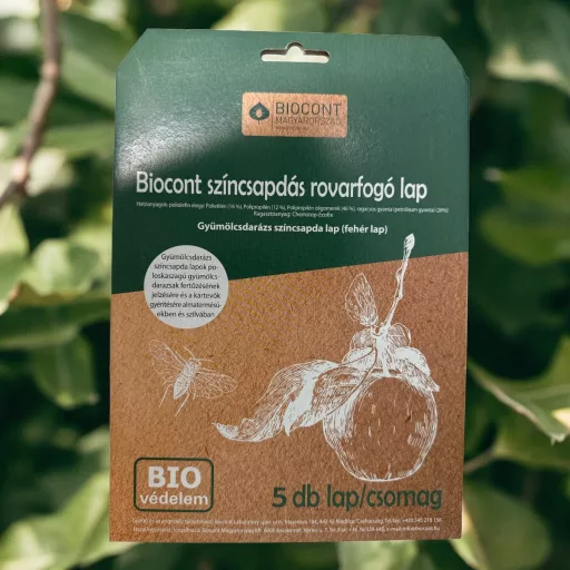 Biocont fehér rovarfogó lap A/5 – Rovarölők