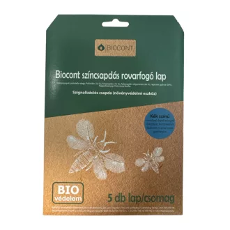 Biocont kék rovarfogó lap A/5 – Rovarölők