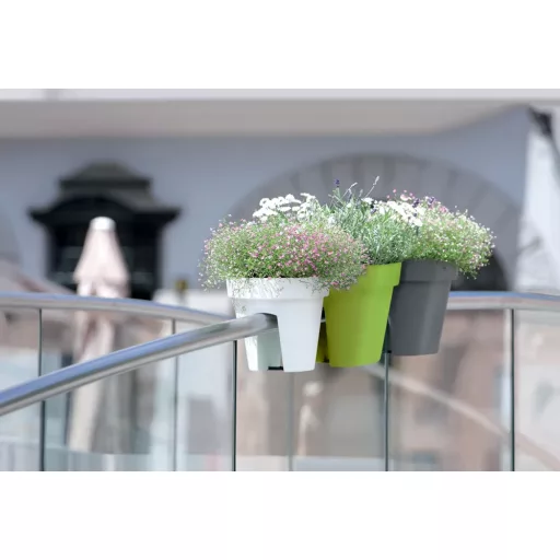 Balkonláda 250 Lofly Railing - Kő Szürke