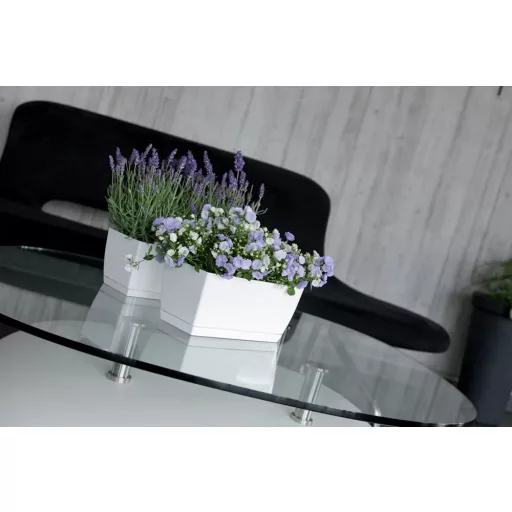 Balkonláda 400 Coubi Case P - Fehér