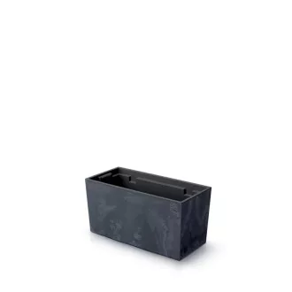 Balkonláda 400E Urbi Case Beton Effect - Antracit – Virágcserepek, virágládák