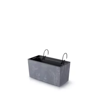 Balkonláda 400Ew Urbi Case Beton Effect - Marengo