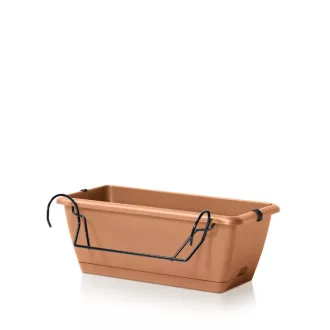 Balkonláda 400Sw Respana Easycare Set - Terrakotta – Virágcserepek, virágládák