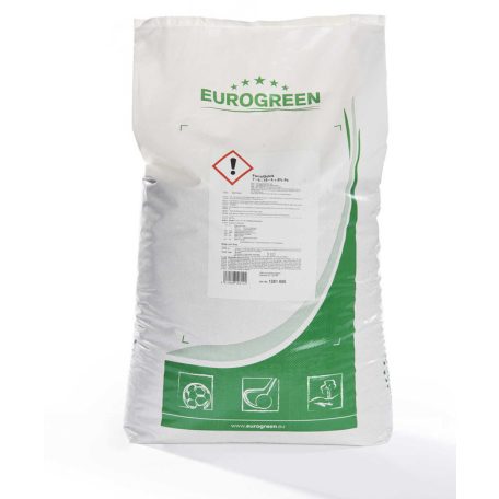 EUROGREEN - FERROQUICK gyeptrágya 25kg (7-0-15+8%FE) (700-1250 m2)