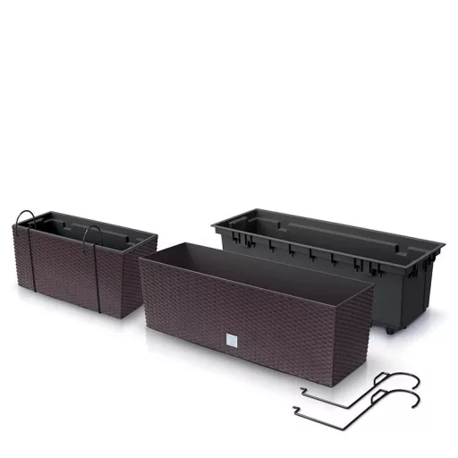 Balkonláda 400W Rato Case - Antracit