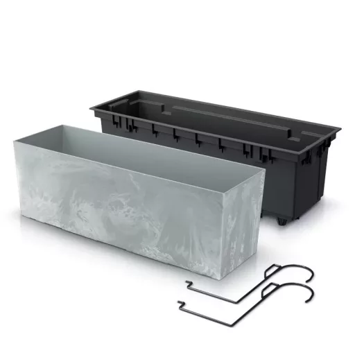 Balkonláda 600Ew Urbi Case Beton Effect - Antracit