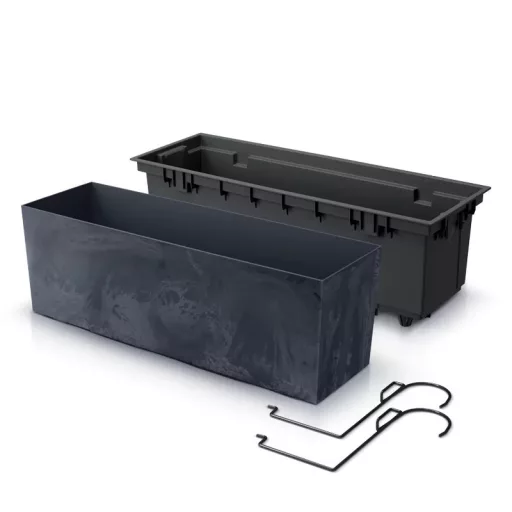 Balkonláda 600Ew Urbi Case Beton Effect - Antracit