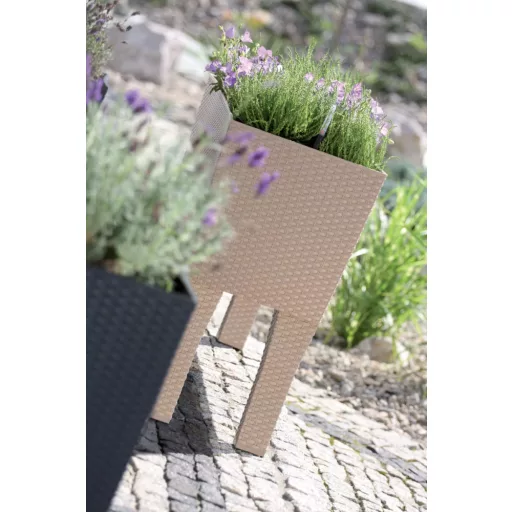 Balkonláda 600H Lábbal Rato Case High 2In1 - Fehér