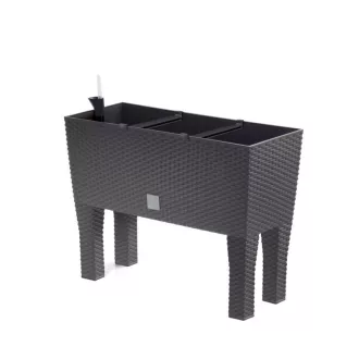 Balkonláda 600H Lábbal Rato Case High 2In1 - Umbra – Virágcserepek, virágládák