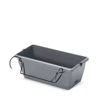 Balkonláda 600Sw Respana Easycare Set - Kő Szürke – Virágcserepek, virágládák