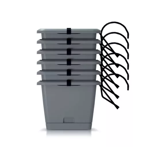 Balkonláda 600Sw Respana Easycare Set - Kő Szürke – Virágcserepek, virágládák