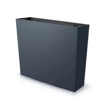Balkonláda 600T Urbi Case Tower - Antracit – Virágcserepek, virágládák