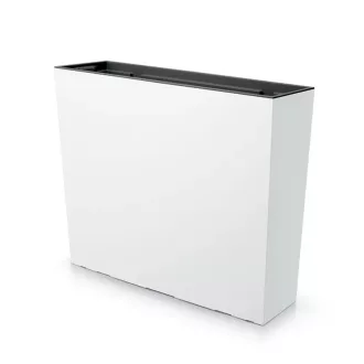 Balkonláda 600T Urbi Case Tower - Fehér – Virágcserepek, virágládák