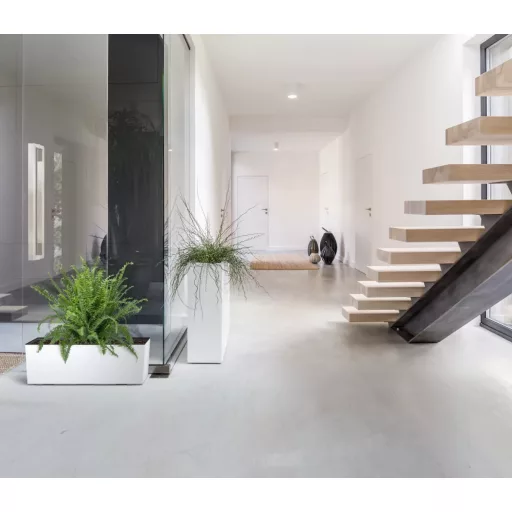 Balkonláda 600T Urbi Case Tower - Fehér – Virágcserepek, virágládák