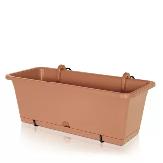 Balkonláda 600W Önöntözős Camelia W - Terrakotta