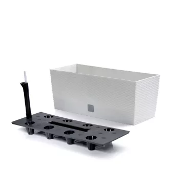 Balkonláda 800 Rato Case 2In1 - Fehér – Virágcserepek, virágládák
