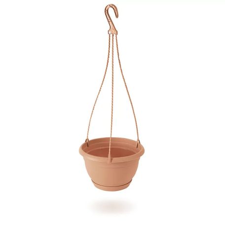 Függőcserép agro 24cm - terrakotta