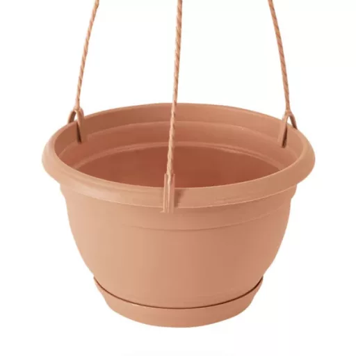 Függőcserép Agro 24Cm - Terrakotta – Virágcserepek, virágládák