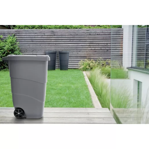 Hulladékgyűjtő 90L Wheeler - Antracit