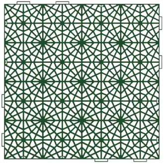 Járólap Mosaic - Erdő Zöld