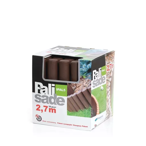 Kerti Szegély 5 Palisada - Barna