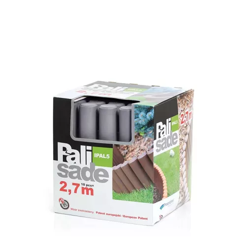 Kerti Szegély 5 Palisada - Szürke