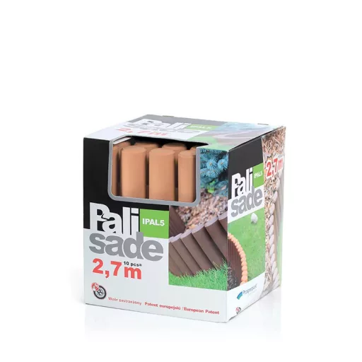 Kerti Szegély 5 Palisada - Terrakotta