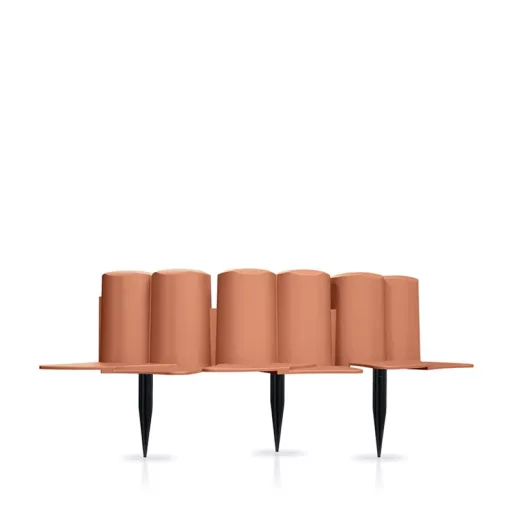 Kerti Szegély 6 Palisada - Terrakotta