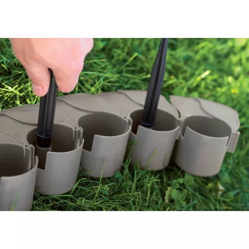 Kerti Szegély 7 Palisada - Szürke