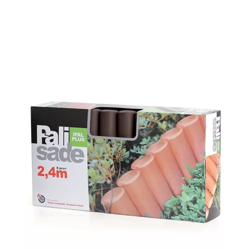 Kerti Szegély Plus Palisada - Barna