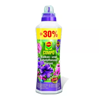 Compo Tápoldat Muskátli 1,3L – Növény, virág- és gyümölcstápok