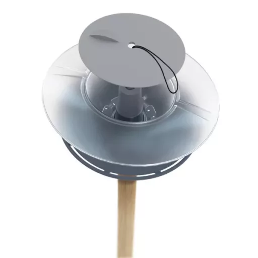 Madáretető Birdyfeed Round -Kő Szürke