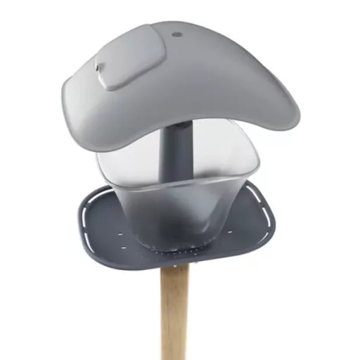 Madáretető Birdyfeed Square - Kő Szürke