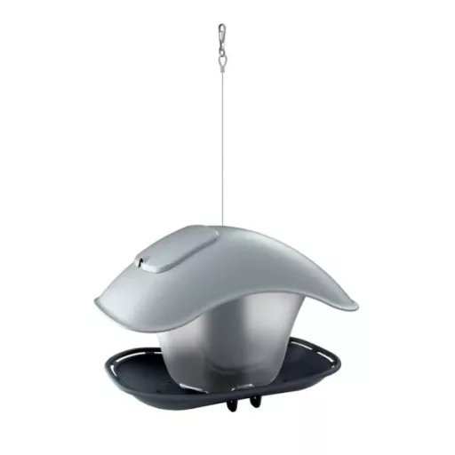 Madáretető Birdyfeed Square - Kő Szürke