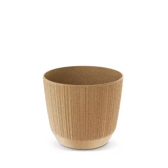Virágcserép 110 Ryfo Eco Wood - Natúr – Virágcserepek, virágládák