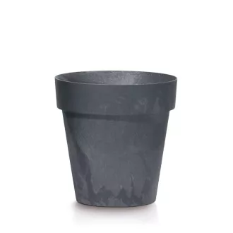Virágcserép 140E Cube Beton Effect - Antracit – Virágcserepek, virágládák
