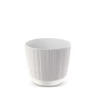 Virágcserép 170 Ryfo Eco Wood -Fehér – Virágcserepek, virágládák
