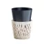Virágcserép 190 Sandy Round Eco Wood 2In1 - Fehér – Virágcserepek, virágládák