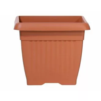 Virágcserép 30 Terra Négyszög - Terrakotta