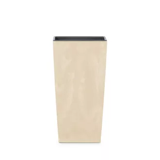 Virágcserép 400E Négyszög Urbi Square Beton Effect 2In1 - Krém – Virágcserepek, virágládák