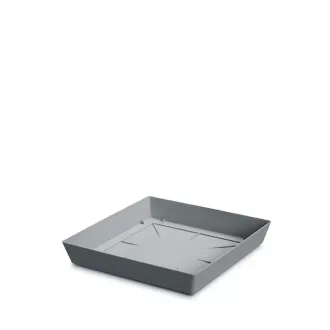   Virágcserép Alátét 245 Négyszög Lofly Square - Kő Szürke