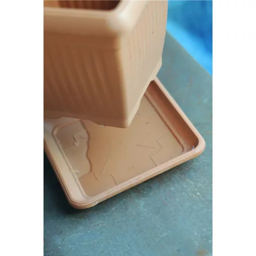 Virágcserép Alátét 34 Négyszög Terra - Terrakotta