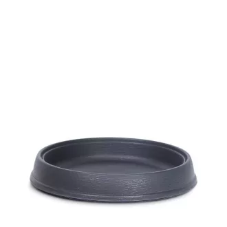 Virágcserép Alátét 51 Kerek Massive - Antracit