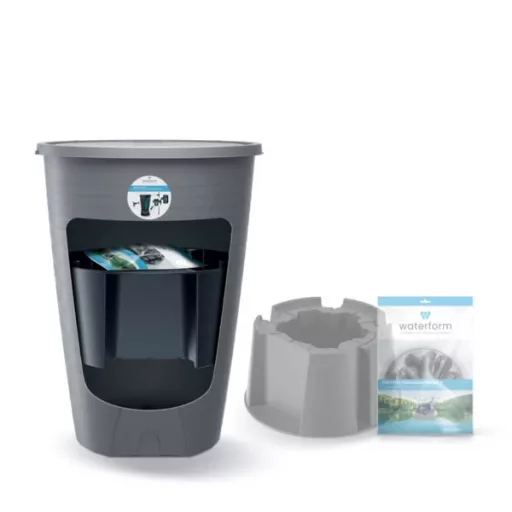 Esővízgyűjtő 260S Peruno Set - Szürke