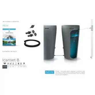 Esővízgyűjtő S8 Csatlakoztató Készlet Ican Set