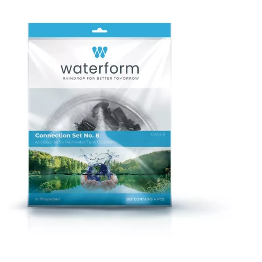 Esővízgyűjtő S8 Csatlakoztató Készlet Ican Set