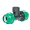25x3/4x25 BM T-idom Irritec – 10 bar-os KPE idomok